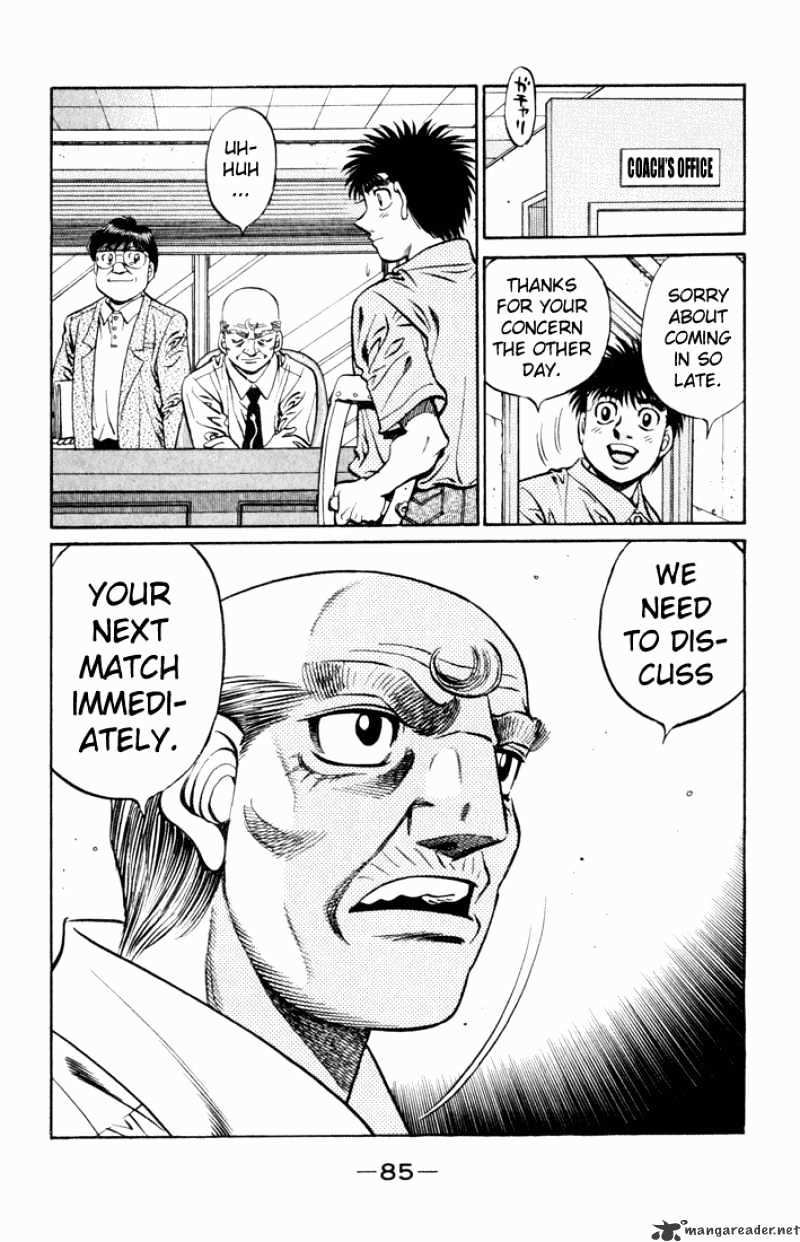 Hajime no Ippo: Fighting Spirit, Chapter 507 image 15